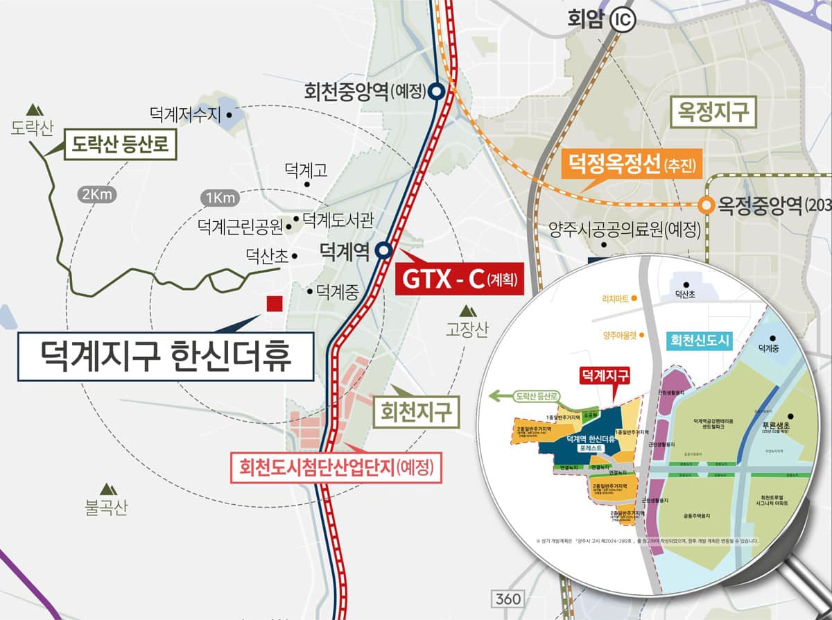 덕계역 한신더휴 포레스트