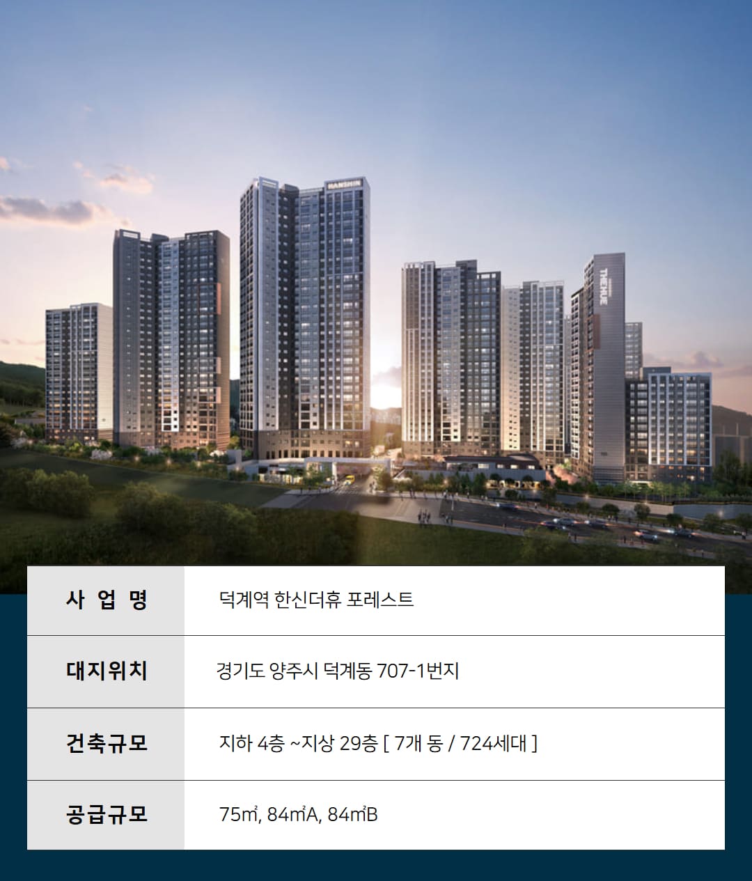 덕계역 한신더휴 포레스트